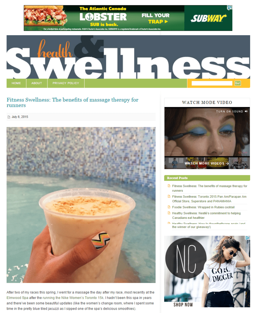 health & swellness - july 8